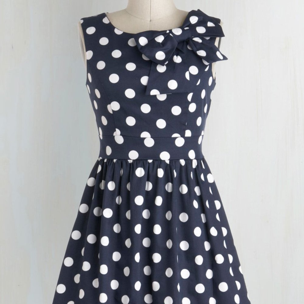 Modcloth The Pennsylvania Polka A-Line Dress